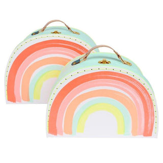 Meri Meri Rainbow Mini Suitcases (Set of 2), Meri Meri, cf-type-suitcases, cf-vendor-meri-meri, Cherries, Cherry, Cherry Pouch, Meri Meri, Meri Meri Cherry Pouch, Meri Meri Mini Suitcases, Me