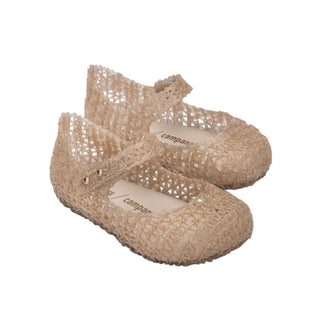 Mini Melissa Mini Campana Papel - Beige Glitter, Grendene, Beige Glitter, Campana, cf-size-10, cf-size-11, cf-size-12, cf-size-5, cf-size-8, cf-size-9, cf-type-shoes, cf-vendor-grendene, Glit