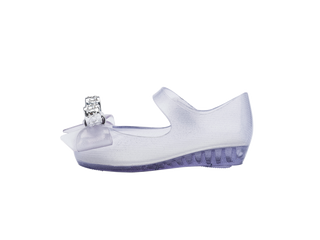 Mini Melissa Mini Ultragirl Stars BB - Clear Glitter White, Grendene, cf-size-10, cf-size-5, cf-size-7, cf-type-shoes, cf-vendor-grendene, Flower Shoe, Grendene, Grendene Mini Melissa, Mini M