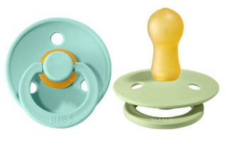 BIBS Pacifier 2 Pack - Mint / Pistachio, BIBS, BIBS, BIBS BPA-Free Natural Rubber Baby Pacifier, Bibs Classic Pacifier, BIBS Pacifier, BIBS Pacifier 2 Pack Mint / Pistachio, BIBS Pacifier 2 P