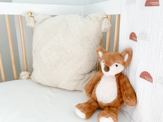 Mon Ami Finn The Fox Plush Toy, Mon Ami, Finn The Fox, Fox, Fox Stuffed Animal, Mon Ami, Mon Ami Designs, Plush Doll, Plush Fox, Stuffed Animals - Basically Bows & Bowties