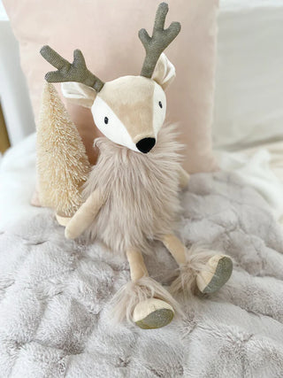 Mon Ami Ivey the Reindeer Doll, Mon Ami, All Things Holiday, cf-type-stuffed-animals, cf-vendor-mon-ami, Christmas, Ivey the Reindeer, Mon Ami, Mon Ami Christmas, Mon Ami Designs, Mon Ami Rei