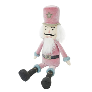 Mon Ami Nutcracker Shelf Sitter - Pink, Mon Ami, All Things Holiday, Christmas, Mon Ami, Mon Ami Christmas, Mon Ami Designs, Mon Ami Nutcracker, Nutcracker, Pink Nutcracker, Winter Wonderland