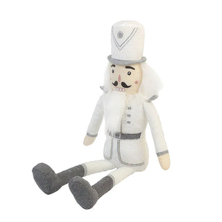Mon Ami Nutcracker Shelf Sitter - White, Mon Ami, All Things Holiday, Christmas, Mon Ami, Mon Ami Christmas, Mon Ami Designs, Mon Ami Nutcracker, Nutcracker, White Nutcracker, Winter Wonderla
