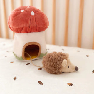 Mon Ami Toadstool Activity Toy, Mon Ami, cf-type-toys, cf-vendor-mon-ami, Mon Ami, Mon Ami Designs, Plush, Stuffed Animal, Toadstool, Toys - Basically Bows & Bowties