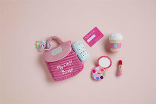 Mud Pie My First Purse Plush Set, Mud Pie, Baby Toy, EB Baby, JAN23, Mud Pie, Mud Pie Book, Mud Pie My First Purse Plush Set, Mud Pie Toy, My First Purse, Plush - Basically Bows & Bowties