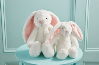 Mud Pie Plush Pink Bunny - Small, Mud Pie, Bunny, Easter, Easter Basket, Easter Basket Ideas, Easter Bunny, EB Baby, EB Girls, JAN23, Mud Pie, Mud Pie Bunny, Mud Pie Easter, Mud Pie Plush, Mu