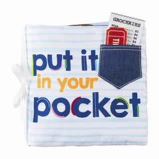 Mud Pie Pocket Book, Mud Pie, Baby Book, Baby Toy, EB Baby, JAN23, Mud Pie, Mud Pie Baby Book, Mud Pie Book, Mud Pie Pocket Book, Mud Pie Toy, Put it in Your Pocket, Book - Basically Bows & B