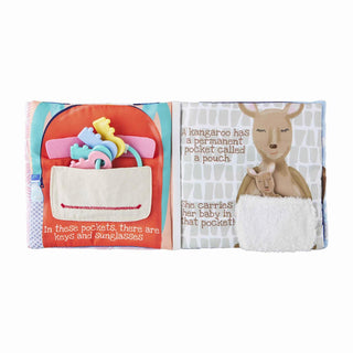 Mud Pie Pocket Book, Mud Pie, Baby Book, Baby Toy, EB Baby, JAN23, Mud Pie, Mud Pie Baby Book, Mud Pie Book, Mud Pie Pocket Book, Mud Pie Toy, Put it in Your Pocket, Book - Basically Bows & B