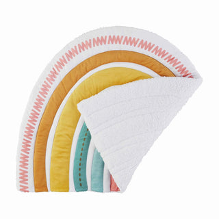 Mud Pie Rainbow Play Mat, Mud Pie, Baby Toy, cf-type-toy, cf-vendor-mud-pie, CM22, JAN23, Mud Pie Play Mat, Mud Pie Rainbow Play Mat, Play Mat, Rainbow Play Mat, Toy, Tumy Time, Toy - Basical
