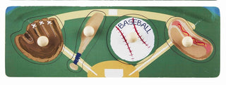 Mud Pie Sports Knob Wooden Puzzle, Mud Pie, Baseball, cf-type-toys, cf-vendor-mud-pie, Football, JAN23, Mud Pie, Mud Pie Puzzle, Mud Pie Toys, Puzzle, Puzzles, Sports Knob Wooden Puzzle, Toy,