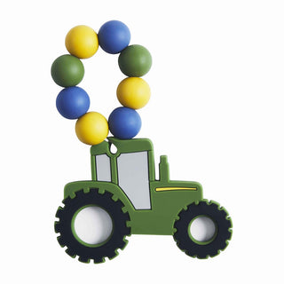 Mud Pie Tractor Silicone Teether, Mud Pie, Baby Shower Gift, Boy Baby Shower Gift, cf-type-teether, cf-vendor-mud-pie, JAN23, Mud Pie, Mud Pie Silicone Teether, Mud Pie Teether, Mud Pie Teeth