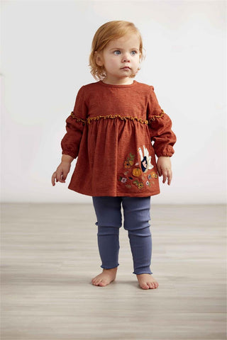 Mud Pie Turkey Tunic and Legging Set, Mud Pie, cf-size-3-6-months, cf-size-3t, cf-size-4t, cf-size-6-9-months, cf-size-9-12-months, cf-type-2pc-outfit, cf-vendor-mud-pie, CM22, JAN23, Mud Pie