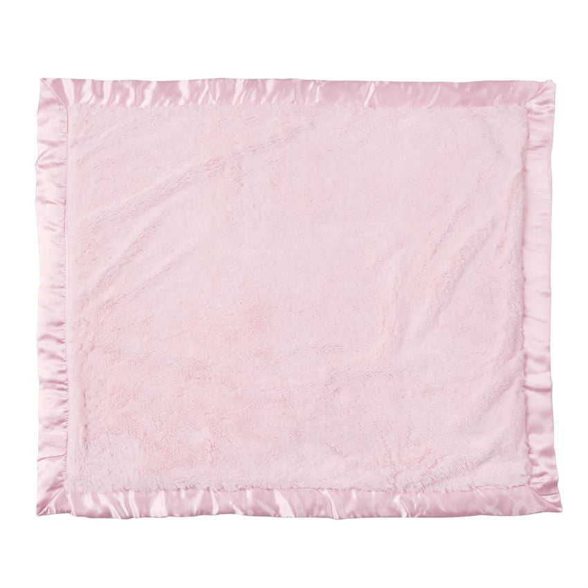 Mud Pie Pink Chenille Blanket Basically Bows Bowties