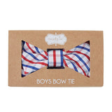 Mud Pie Blue & Red Check Bow Tie, Mud Pie, Bow Tie, Bowtie, Boys Bow Tie, Checkered, JAN23, Mud Pie, Mud Pie Bow Tie, Plaid Bow Tie, Bow Tie - Basically Bows & Bowties