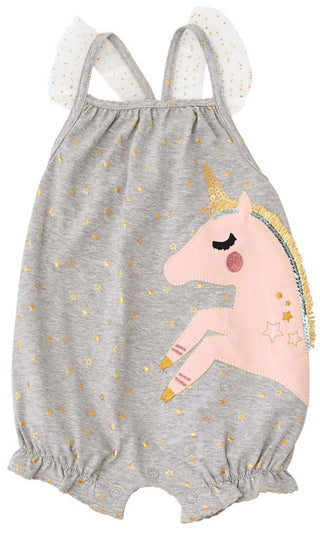 Mud Pie Unicorn Bubble Romper, Mud Pie, Baby Shower Girl, JAN23, Mud Pie, Mud Pie Baby Girl, Mud Pie Clothing, Romper, Romper for Girl, Unicorn, Unicorns, Unicorns & Magic, Romper - Basically