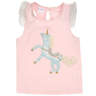 Mud Pie Unicorn Skirted Short Set, Mud Pie, 2pc Set, JAN23, Mud Pie, Mud Pie Baby, Mud Pie Unicorn, Unicorn, 2pc Outfit - Basically Bows & Bowties