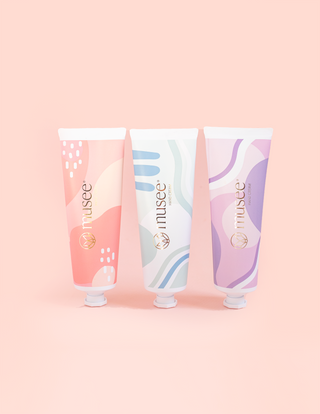 Musee Geranium + Rose Hand Cream, Musee, cf-type-hand-cream, cf-vendor-musee, Ethically sourced, Hand Lotion, Made in the USA, Musee, Musee Bath, Musee Geranium + Rose Hand Cream, Musee Hand 