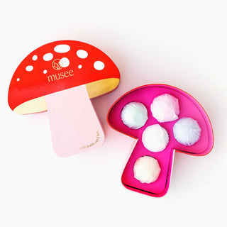 Musee Mushroom Bath Balm Set, Musee, Bath Balm, Bath Bomb, Bath Bombs, cf-type-bath-bomb, cf-vendor-musee, Easter Basket Ideas, EB Boy, EB Boys, EB Girls, Ethically sourced, Made in the USA, 