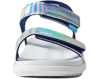 Native Charley Sandals - Hologram / Shell White, Native, cf-size-c4, cf-size-c5, cf-type-sandals, cf-vendor-native, Charley, Charley Sandals, Girls Sandal, Hologram, Native Charley, Native Ch