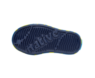 Native Jefferson Marble Shoes - Regatta Blue/ Vallarta Palm Marble, Native, Boys Shoes, cf-size-c10, cf-size-c11, cf-size-c5, cf-size-c6, cf-size-c7, cf-size-c8, cf-size-j1, cf-size-j2, cf-ty