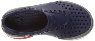 Native Lennox Block - Blue/Shell White/Torch Red, Native, Boys Shoes, Lennox Block, Native Child, Native Child Shoes, Native Kids, Native Kids Shoes, Native Lennox, Native Lennox Block, Nativ