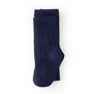 Little Stocking Co Cable Knit Tights - Navy, Little Stocking Co, Cable Knit Tights, cf-size-0-6-months, cf-size-1-2y, cf-size-3-4y, cf-size-5-6y, cf-size-6-12-months, cf-size-7-8y, cf-type-ti