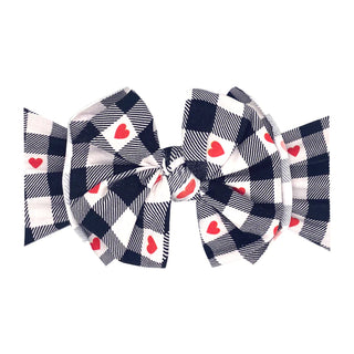 Baby Bling Plaid Heart Printed FAB Headband, Baby Bling, Baby Baby Bling Headbands, Baby Bling, Baby Bling FAB-BOW-LOUS, Baby Bling Fall 2022, Baby Bling Headband, Baby Bling Headbands, Baby 