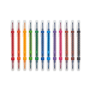 Ooly Calligraphy Duo Double Ended Markers, Ooly, Art Supplies, Arts & Crafts, Calligraphy Markers, EB Boys, EB Girls, Ooly, Ooly Calligraphy Duo Double Ended Markers, Ooly Color-Changing Mark