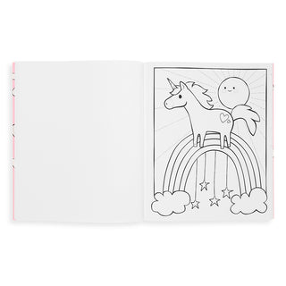 Ooly Color-in' Book: Enchanting Unicorns, Ooly, Coloring Book, Ooly, Ooly Color-in' Book: Enchanting Unicorns, Stocking Stuffer, Stocking Stuffers, Unicorn, Unicorns, Coloring Book - Basicall