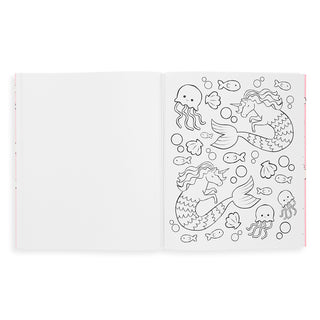 Ooly Color-in' Book: Enchanting Unicorns, Ooly, Coloring Book, Ooly, Ooly Color-in' Book: Enchanting Unicorns, Stocking Stuffer, Stocking Stuffers, Unicorn, Unicorns, Coloring Book - Basicall
