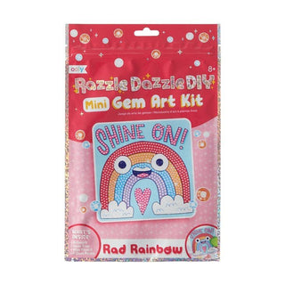 Ooly Mini Razzle Dazzle DIY Arts & Craft Kit, Ooly, Art Supplies, Arts & Crafts, cf-type-toy, cf-vendor-ooly, EB Girls, Glitter Marker, Ooly, Ooly Gem Art Kit, Ooly Razzle Dazzle DIY Gem Art 
