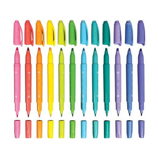 Ooly Pastel Hues Markers - Set of 12, Ooly, Art Supplies, Arts & Crafts, EB Boys, EB Girls, Ooly, Ooly Markers, Ooly Pastel Hues Markers, Stocking Stuffer, Stocking Stuffers, Toy, Toys, Marke