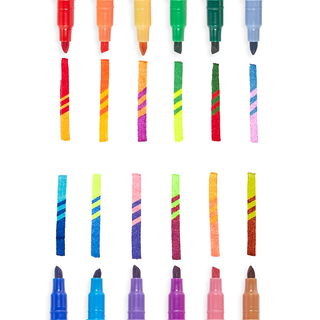 Ooly Switch-eroo! Color-Changing Markers 2.0, Ooly, Art Supplies, Arts & Crafts, EB Boys, EB Girls, Ooly, Ooly Color-Changing Markers 2.0, Ooly Markers, Ooly Rainbow Sparkle Glitter Markers, 