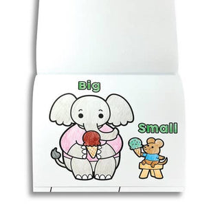 Ooly Toddler Coloring Book - Opposites, Ooly, Coloring Book, EB Boy, EB Boys, EB Girls, Feelings, Ooly, Ooly Toddler Coloring Book, Opposites, Stocking Stuffer, Stocking Stuffers, Coloring Bo