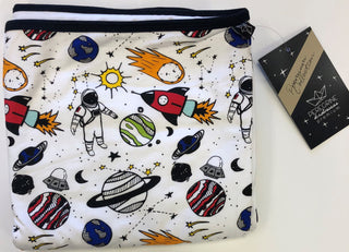 Peregrine Kidswear Space Doodle Premium Everywhere Blanket, Peregrine Kidswear, Astronaut, CM22, everywhere Blanket, Outerspace, peregrine, peregrine Kidswear, Peregrine Sleepwear, Peregrine 