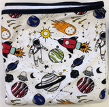 Peregrine Kidswear Space Doodle Premium Everywhere Blanket, Peregrine Kidswear, Astronaut, CM22, everywhere Blanket, Outerspace, peregrine, peregrine Kidswear, Peregrine Sleepwear, Peregrine 