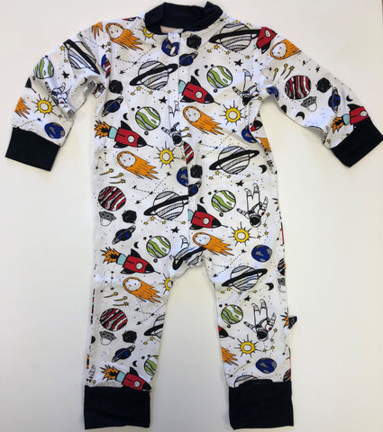 Peregrine Kidswear Space Doodle Premium Footless Sleeper, Peregrine Kidswear, Astronaut, Black Friday, CM22, Cyber Monday, Els PW 5060, Els PW 8258, End of Year, End of Year Sale, Footless, F