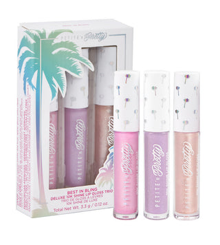 Petite 'n Pretty Best in Bling Deluxe 10K Shine Lip Gloss Trio, Petite 'n Pretty, Best in Bling Deluxe 10K Shine Lip Gloss Trio, cf-type-lip-gloss, cf-vendor-petite-n-pretty, Lip Gloss, Petit