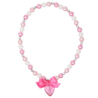 Pink Poppy Sparkle Princess Heart Necklace - 3 Colors Available, Pink Poppy USA, Dress Up, Dress Up Jewelry, Girls Necklace, Jewelry, Little Girls Necklace, Necklace, Pink Poppy  Necklace, Pi