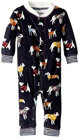 PJ Salvage  Salvage Kids Fleece Sweater Dogs Romper, PJ Salvage, Cyber Monday, Dog Pajamas, Els PW 5060, Els PW 8258, End of Year, End of Year Sale, Fleece, Fleece Pajamas, KicKee Pants, PJ S