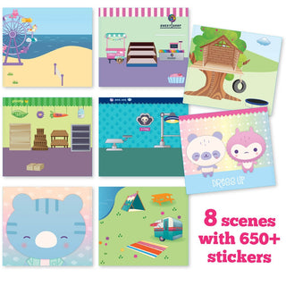 Craft-tastic Sticker It Up - Animal Town, Playmonster, Animal Town, Arts & Crafts, Craft-tastic, Crafttastic, Playmonster, Sticker It Up, stickers, Activity Toys - Basically Bows & Bowties