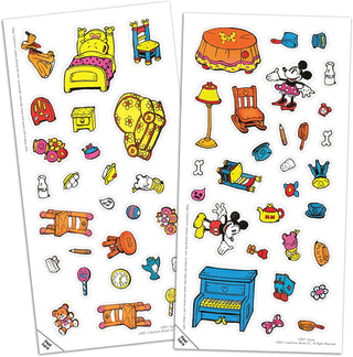 Crafttastic Colorforms® Disney Retro Mickey Mouse Playhouse Set, Playmonster, cf-type-activity-toys, cf-vendor-playmonster, Colorforms, Crafttastic, Disney Mickey Mouse, Mickey Mouse Playhou