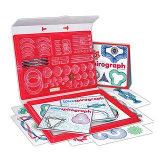 Crafttastic Spirograph® Super Spirograph® Design Set, Playmonster, Arts & Crafts, cf-type-activity-toys, cf-vendor-playmonster, Crafttastic, Playmonster, Spirograph, stickers, Activity Toys