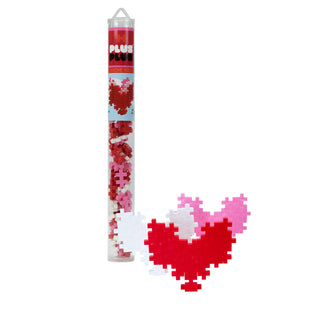 Plus-Plus Tube - Heart, Plus-Plus, Lego, Plus Plu, Plus Plu Toys, Plus Plus Toys, Plus-plus, Plus-Plus Tube - Heart, Plus-Plus USA, plusplus, Toy, Toys, Valentine's Day, Toys - Basically Bows
