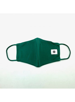 Reversible Pom Mask by Pomchies - Bottle Green / Grey, Pomchies, cf-type-face-mask, cf-vendor-pomchies, Els PW 11399, Face Mask, Face Mask by Pomchies, Face Mask for Adults, Face Mask Pomchie