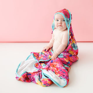 Posh Peanut Aminatu Ruffled Hooded Towel, Posh Peanut, Hooded Towel, Posh Peanut, Posh Peanut Aminatu, Posh Peanut Aminatu Ruffled Hooded Towel, Posh Peanut Hooded Towel, Posh Peanut Ruffled 