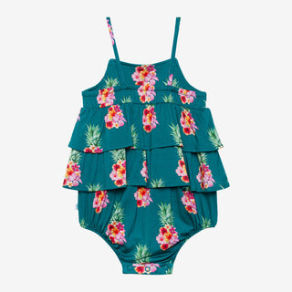 Posh Peanut Ananans Ruffled Spaghetti Strap Bubble Romper, Posh Peanut, Posh Peanut, Posh Peanut Ananans, Posh Peanut Ananans Ruffled Spaghetti Strap Bubble Romper, Posh Peanut Ruffled Spaghe