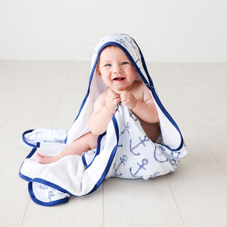 Posh Peanut Anchors Away Hooded Towel, Posh Peanut, Hooded Towel, Posh Peanut, Posh Peanut Anchors Away, Posh Peanut Anchors Away Hooded Towel, Posh Peanut Hooded Towel, Posh Peanut Towel, PO