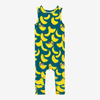 Posh Peanut Bananas Racerback Romper, Posh Peanut, Posh Custom Sale, Posh Peanut, Posh Peanut Bananas, Posh Peanut Bananas Racerback Romper, Posh Peanut Racerback Romper, POSH40, PP Custom Sa